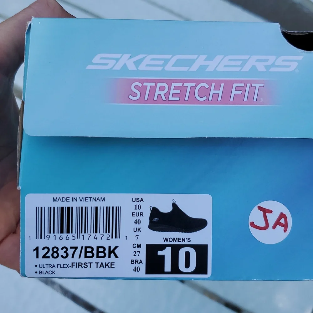 Skechers Ultra Flex First Take Black Women's Size 10 GUC